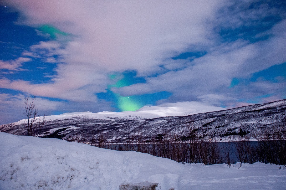 Some nights are so cloudy you can't see the Northern Lights Tromso at all.