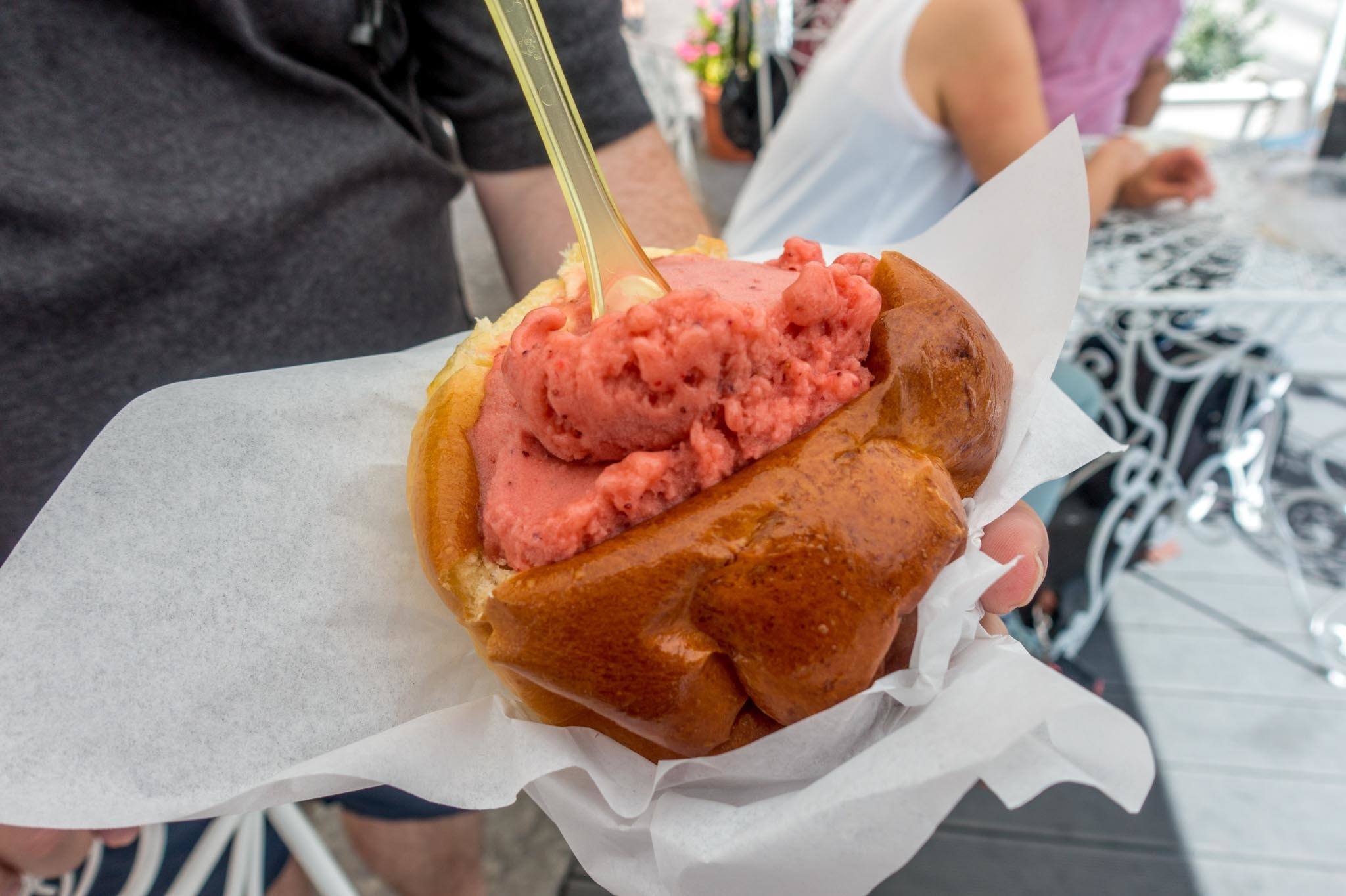 Trying ice cream for breakfast is one of the more fun things to do when you visit Palermo