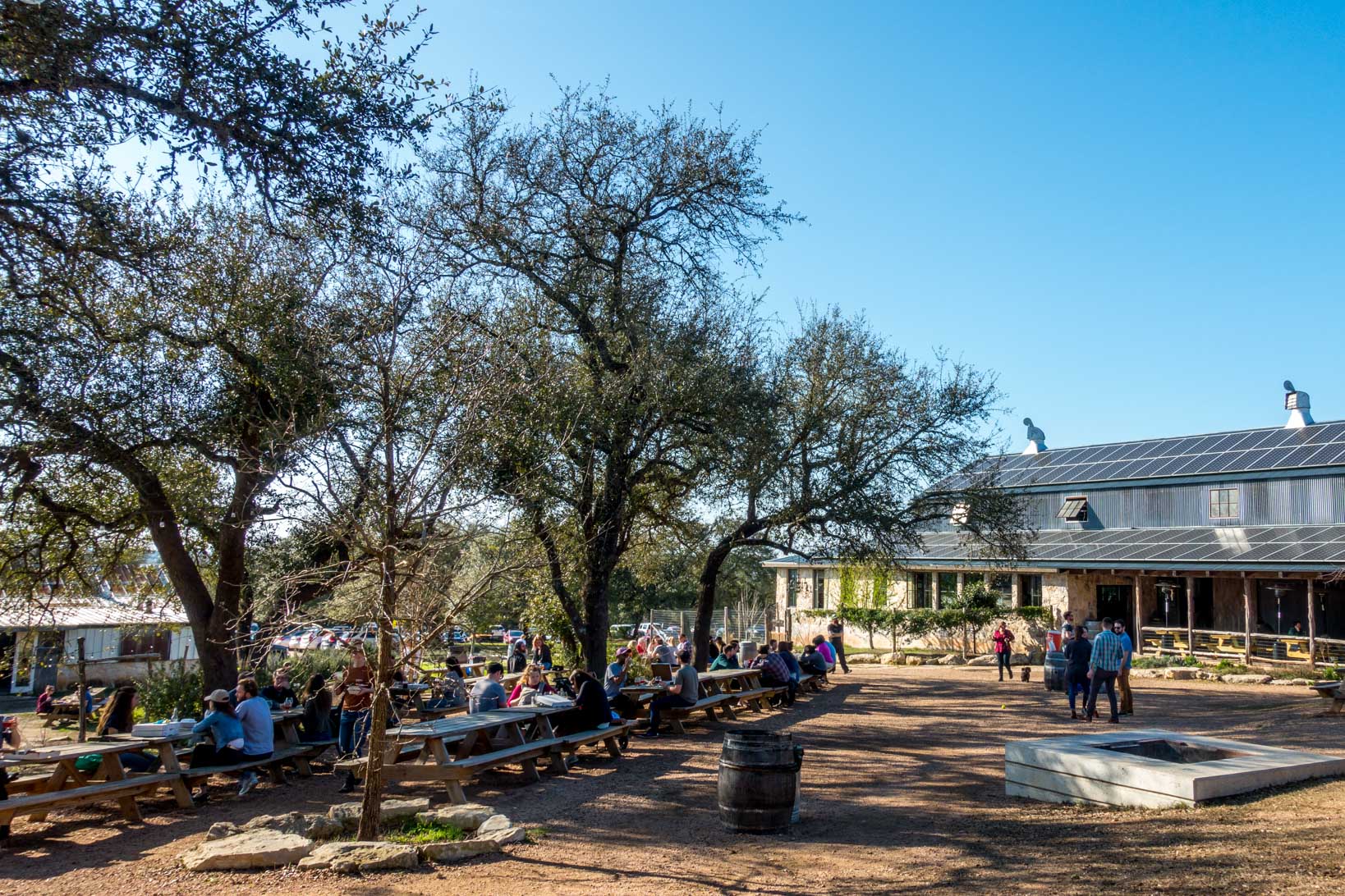 Hang out at Jester King Brewery near Dripping Springs TX
