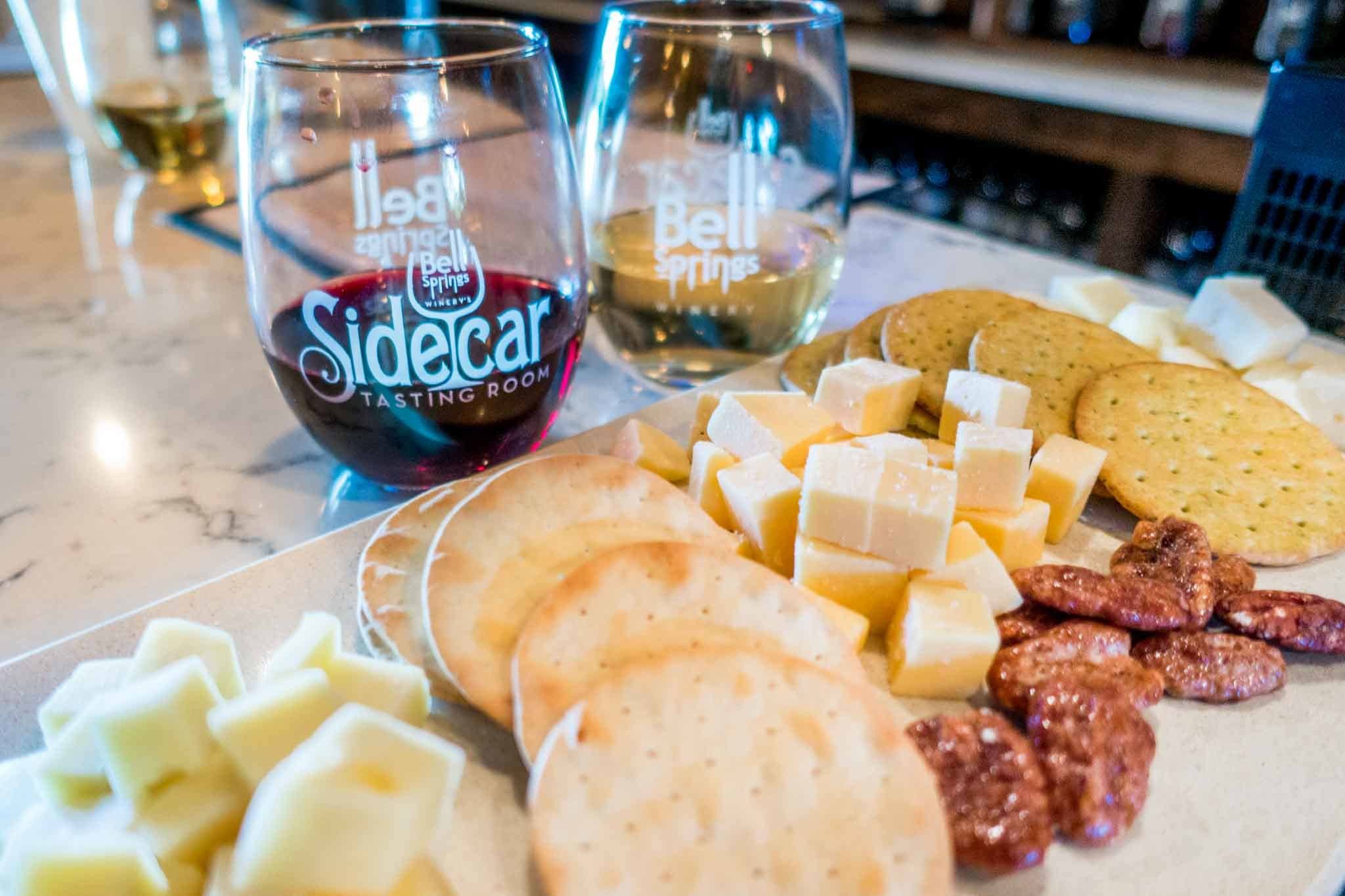 Sidecar tasting room is a fun place to visit in Dripping Springs TX