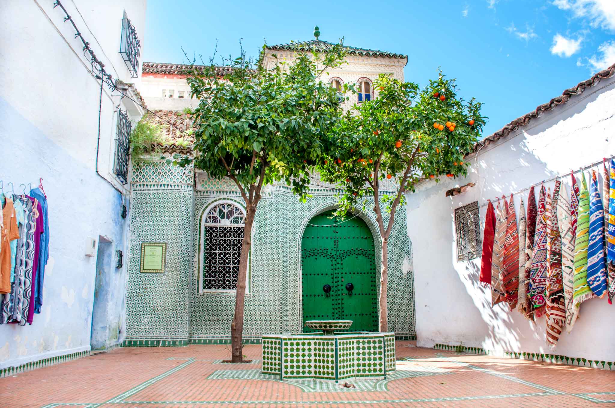 Before Chefchaouen was Morocco's blue village, green dominated the landscape