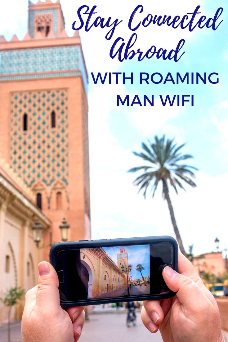How can you use your phone abroad without expensive roaming charges? Click to read our Roaming Man travel wifi review to learn how you can get internet coverage worldwide with just one device. #wifi #travel