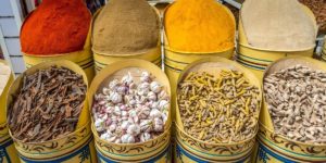 Eating Like a Local on a Marrakech Food Tour The spice souk of the medina on a Marrakesh Food Tour