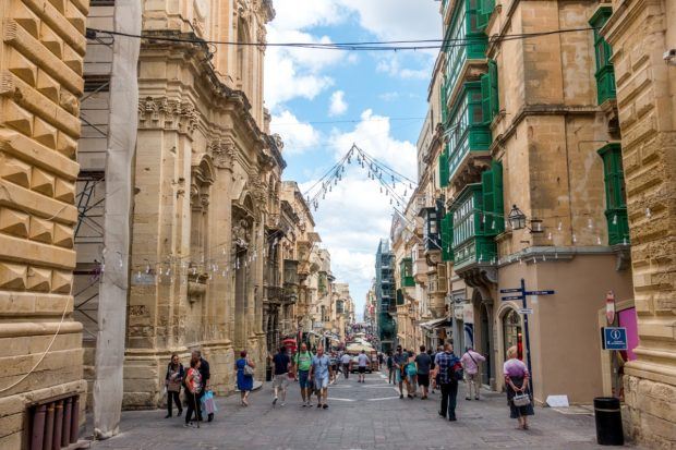 Make sure your Malta itinerary includes time to wander the streets of Valletta
