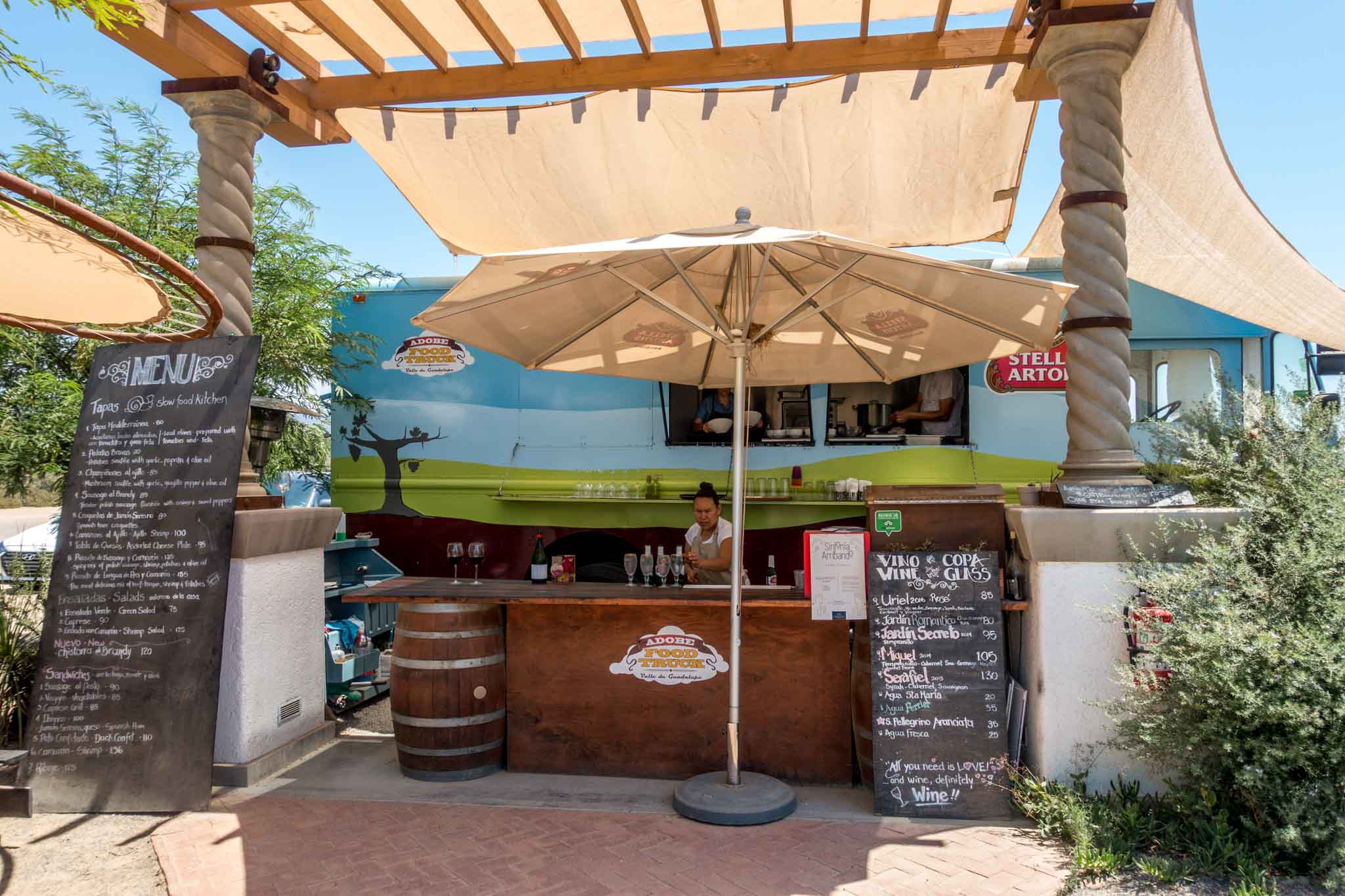 The Adobe Guadalupe food truck