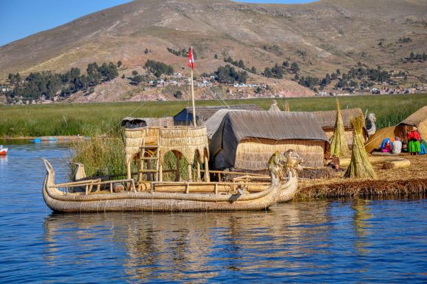 The Uros islands are one of the coolest sights what to see in Peru in a week