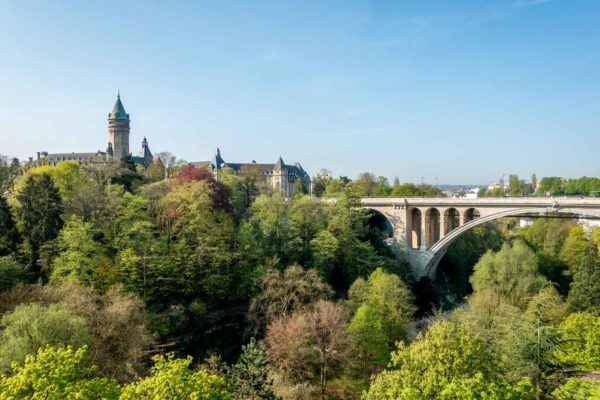 14 Fun Ways to Spend a Weekend in Luxembourg City Gazing out across the valley from Constitution Square. Taking in the views is one of the fun things to do in Luxembourg City, Luxembourg.