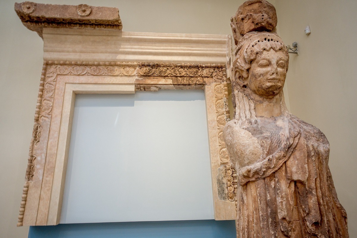 Statue in the museum