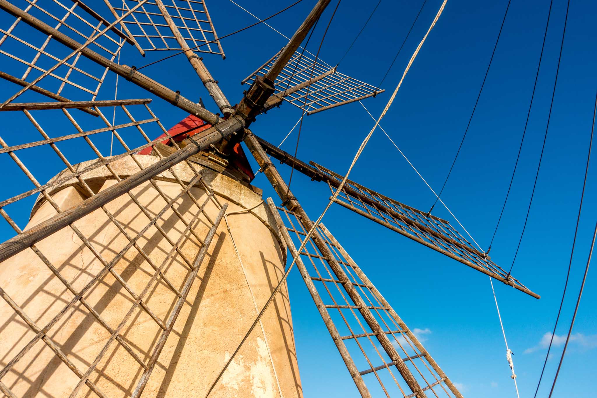 Close up of a salt mill