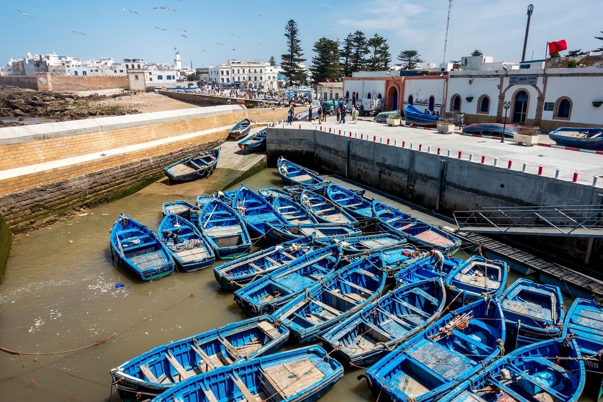 Morocco traveling should include a visit to the seaside city of Essouira