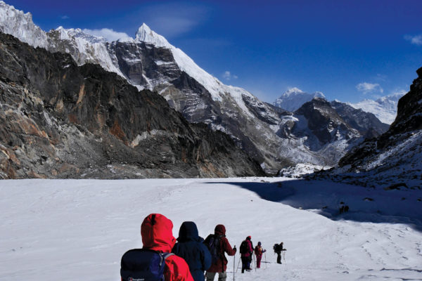 Making Friends with the Sherpas While Trekking in Nepal Trekking in Nepal: One of the highlight of anyone's time in Nepal is hiking in the Himalayas Mountains. And trekking Nepal with a sherpa makes everything easier!