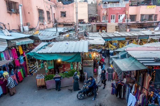 It's easy to get lost in the medinas in Morocco, especially the huge one in Marrakesh | travel guide Morocco