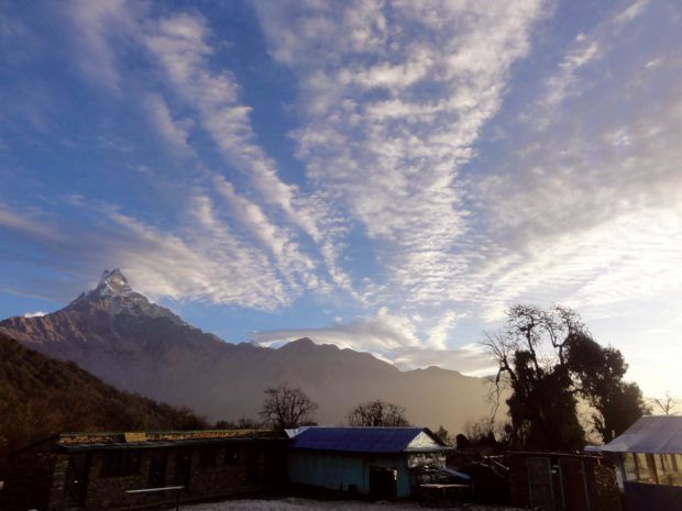 The Annapurna Circuit Trek during the Nepal trekking season. Hiring one of the best Nepal trekking companies make the experience much easier. Photo courtesy of World Expeditions.
