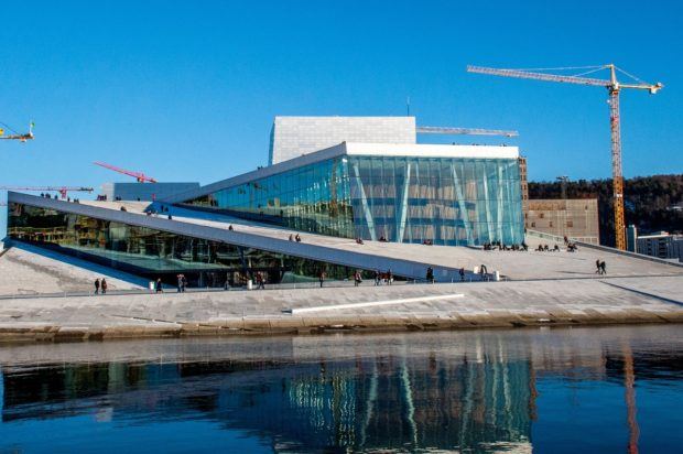 Visit Norway tourist attractions like the Oslo Opera House