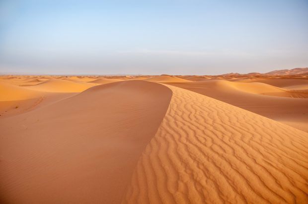 When traveling to Morocco, make sure to visit the desert