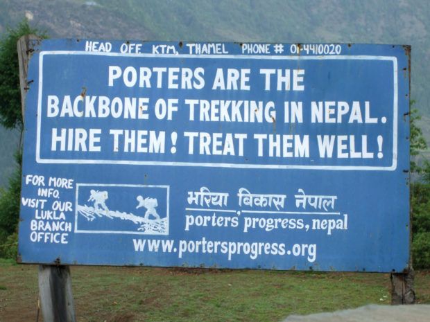 The treatment of the sherpas in Nepal is improving. The sherpas are organizing and getting better treatment. However, it left me wondering what does Sherpa mean really? It is both a common Nepalese name as well as a profession with the Nepal trekking companies. Photo courtesy of World Expeditions tours.