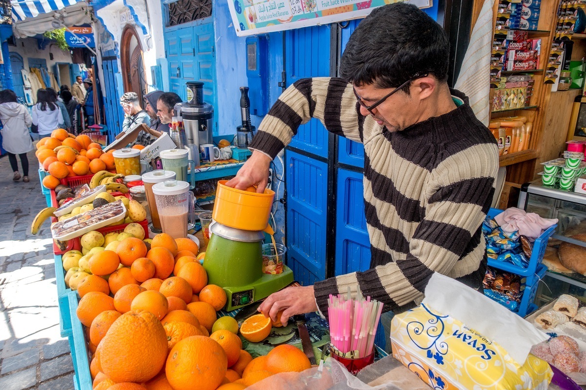 Our best travel advice for Morocco -- indulge in all the cheap fresh fruit and vegetables