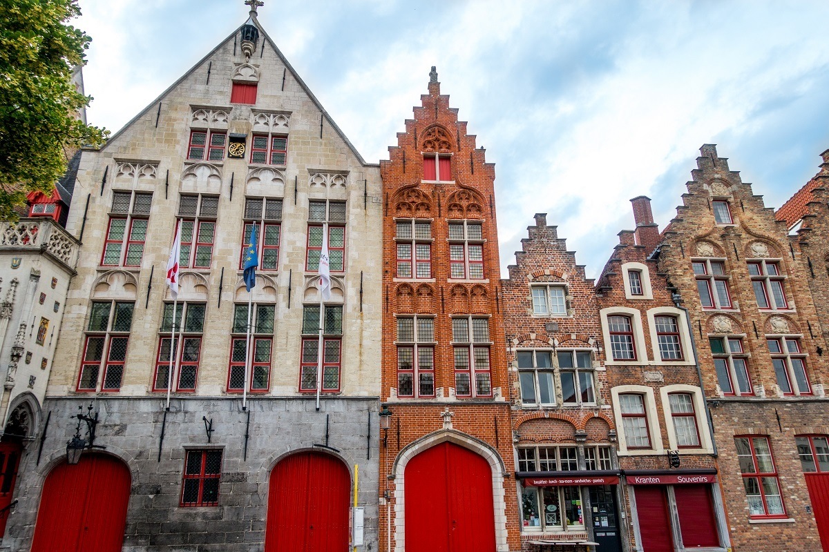 Seeing the buildings in the Hansa Quarter is one of the fun Bruges things to do