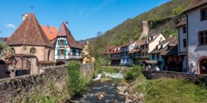 Six Magical Villages to Love in Alsace, France Kaysersberg in Alsace France is one of the lovely towns along the Alsace wine route