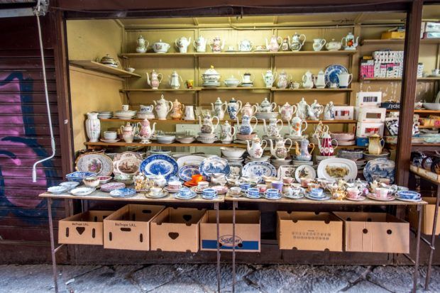 La Vuccaria, the smallest of the Palermo markets, has a wide variety of merchandise