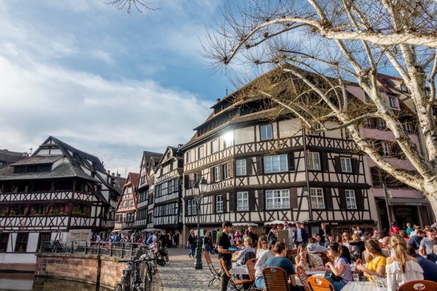 Petite France is one of the prettiest part of Strasbourg