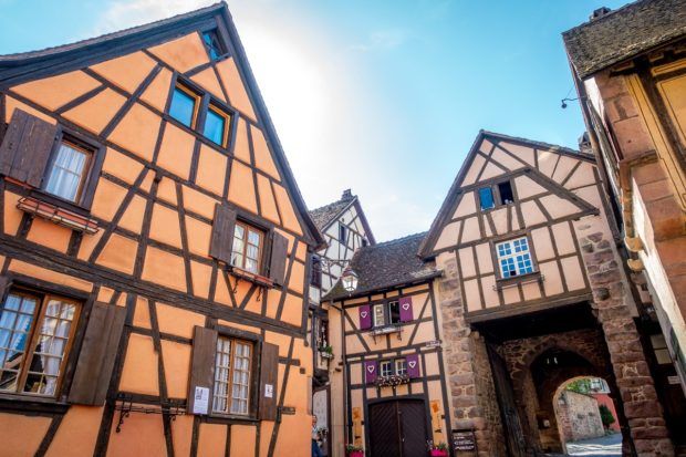 Riquewihr is one of the prettiest to visit in the Alsace wine region