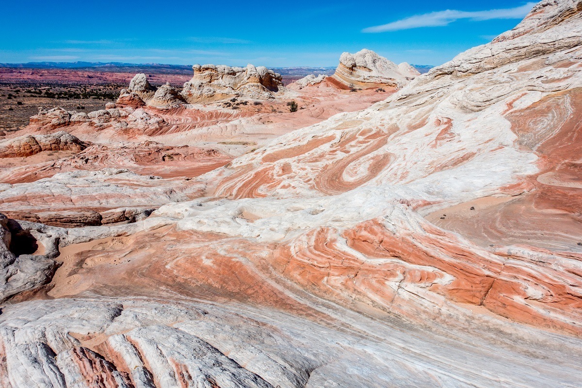 Vermilion Cliffs National Monument photos: The numerous features of White Pocket in the Vermilion Cliffs area.