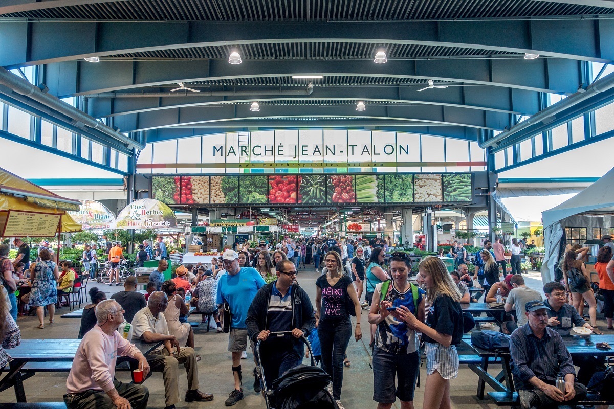 Jean-Talon Market is one of the top things to see in Montreal Canada