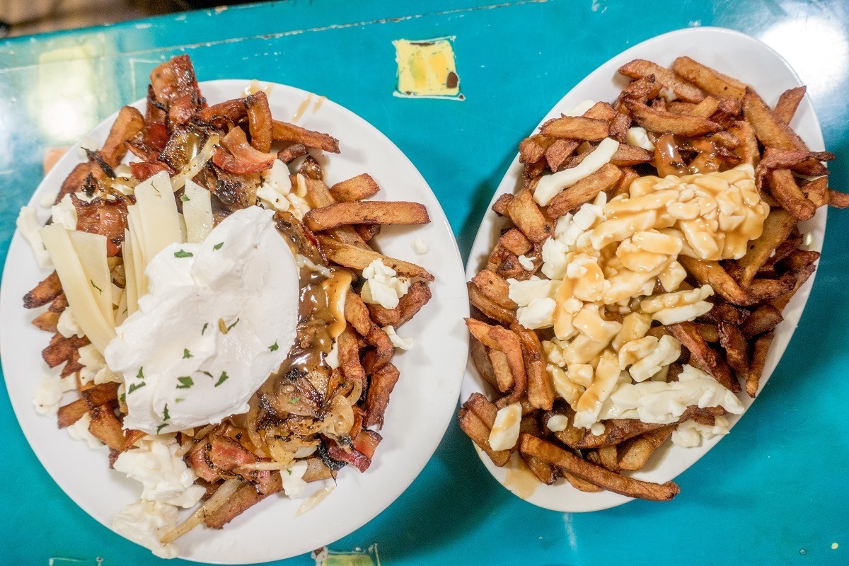 Trying poutine, especially at La Banquise, is one of the top Montreal things to do