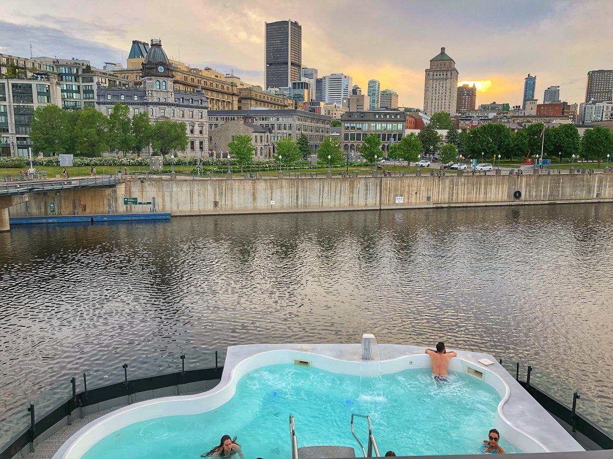 The Bota Bota spa is one of the top Montreal places to visit to relax