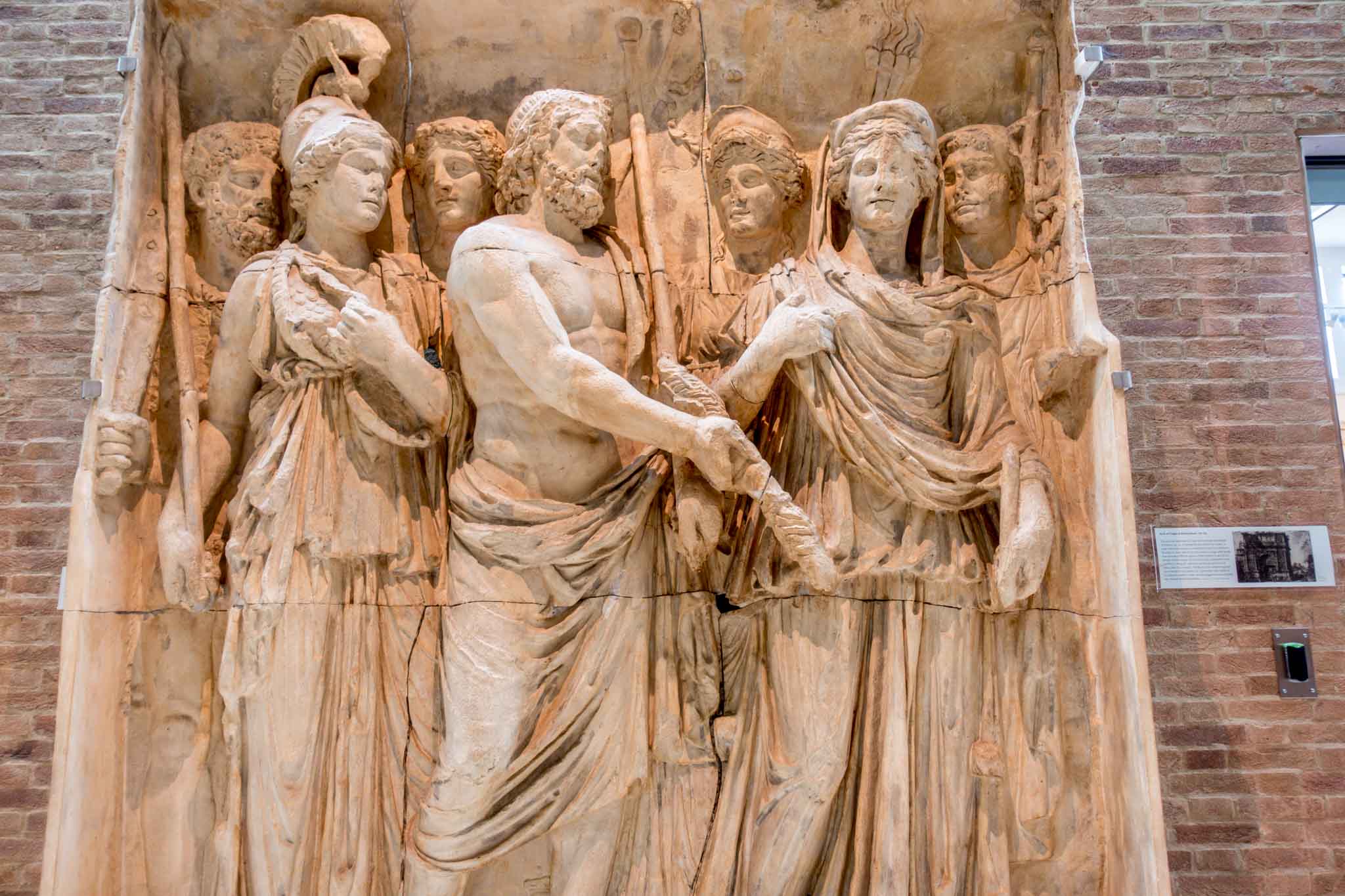 Greek and Roman statues in Ashmolean Museum