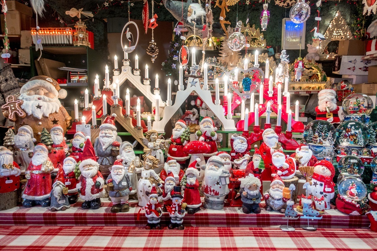 Christmas decorations for sale