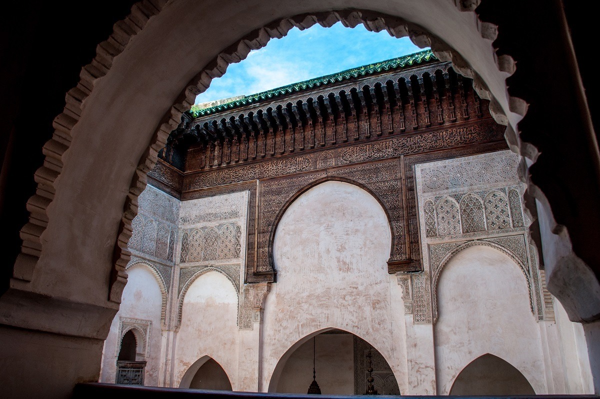 Madrasa al-Attarine is one of the highlights of Morocco sightseeing in the Fez medina