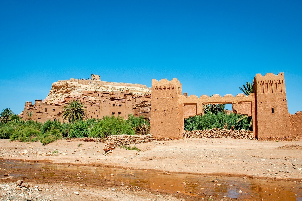 Ait Benhaddou in Ouarzazate is one of the historic places to go in Morocco