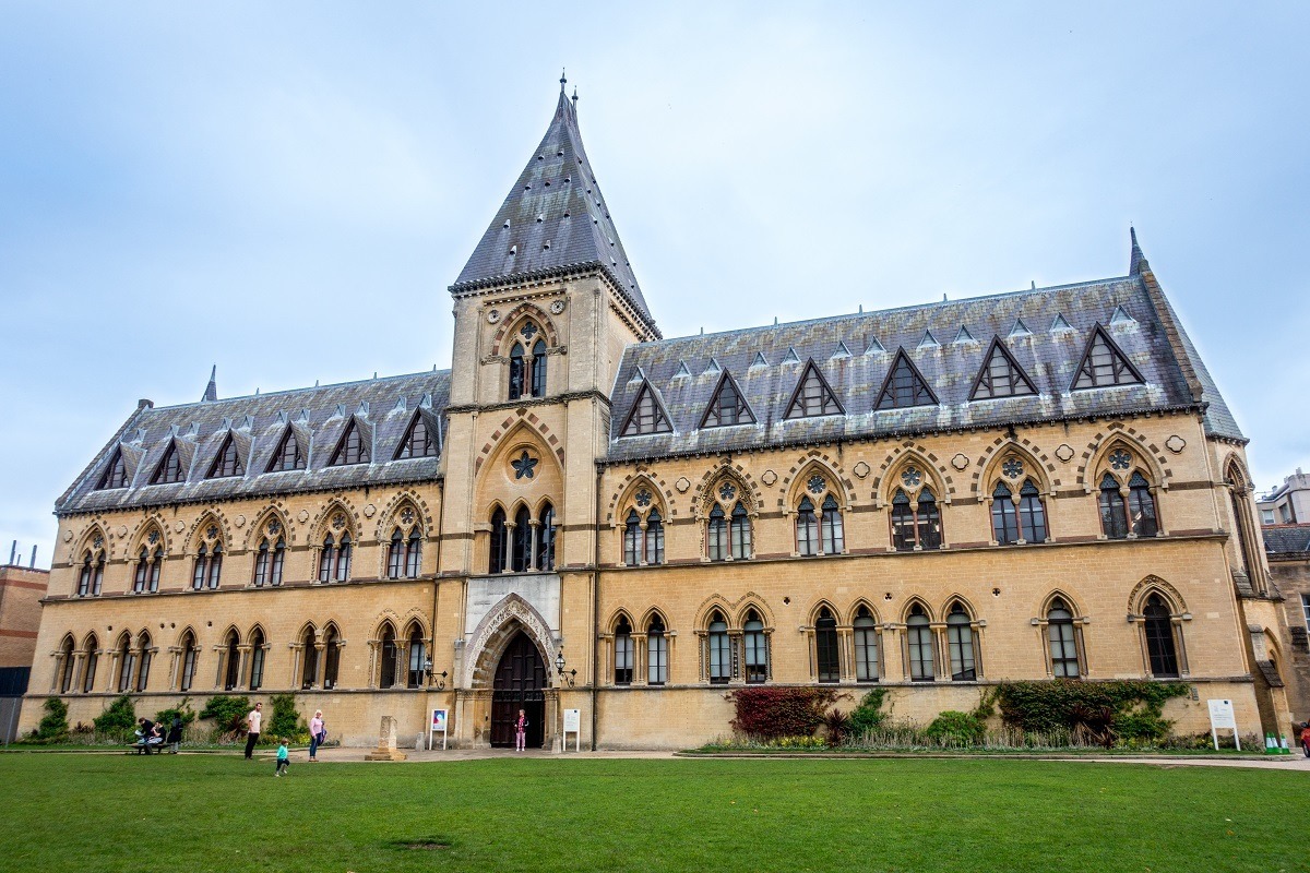 Building with arched windows, the Museum of Natural History