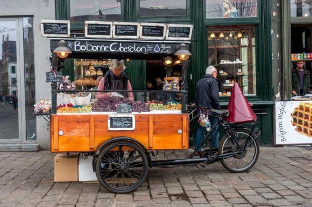 Buy a cuberdon at the Groentenmarkt -- it's one of the fun things to do Ghent