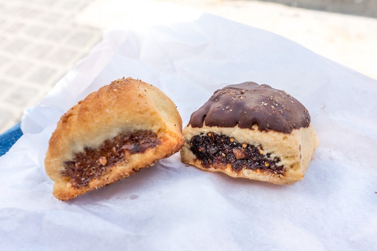 Imqaret are Maltese dessert pastries with filling