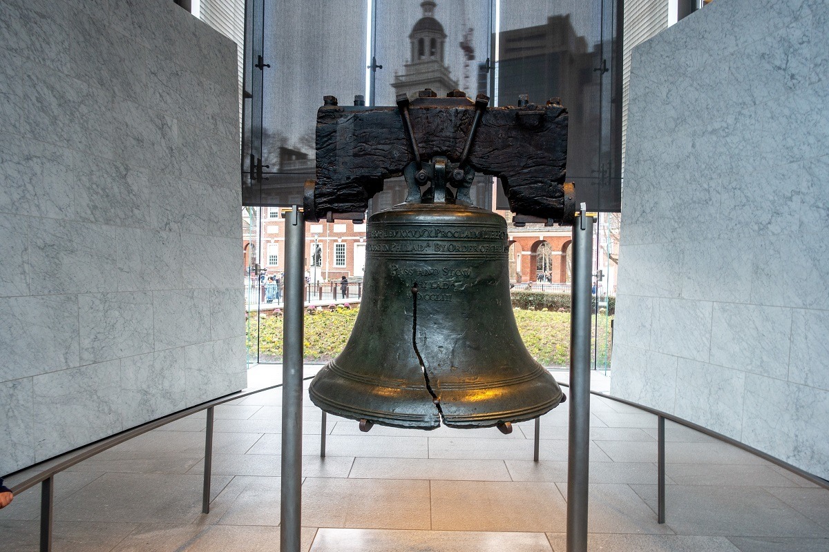 Seeing the Liberty Bell is one of the cool free things to do in Philadelphia PA
