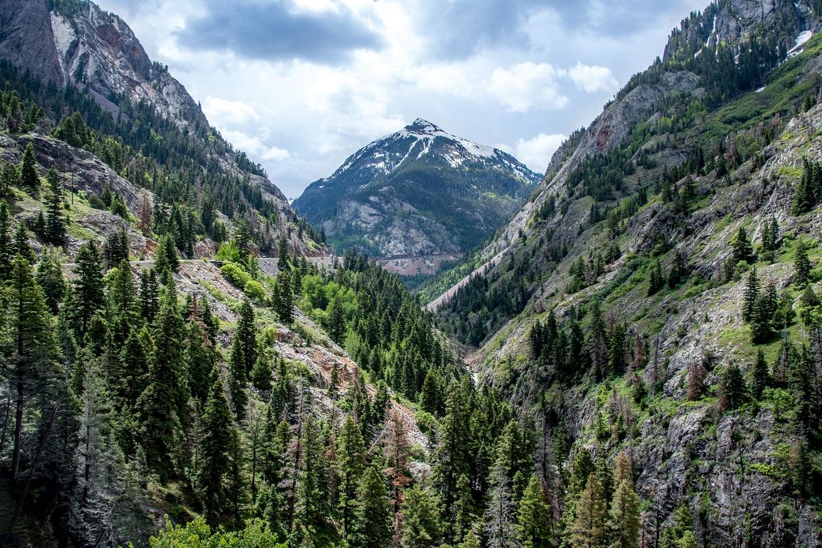 The Rocky Mountains in Colorado.
