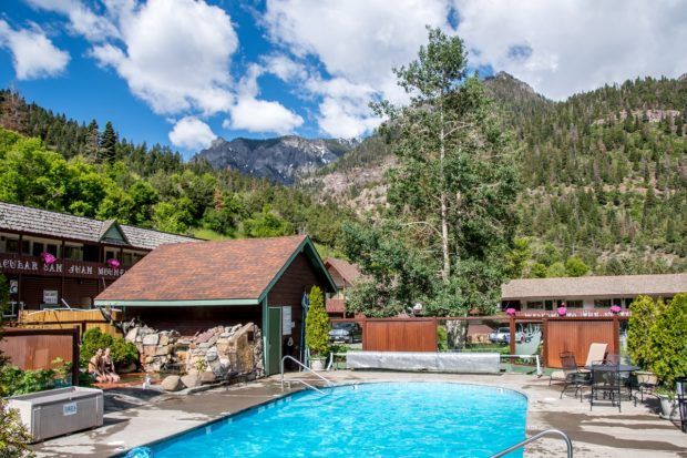 The Twin Peak Lodge & Hot Springs in Ouray, Colorado.