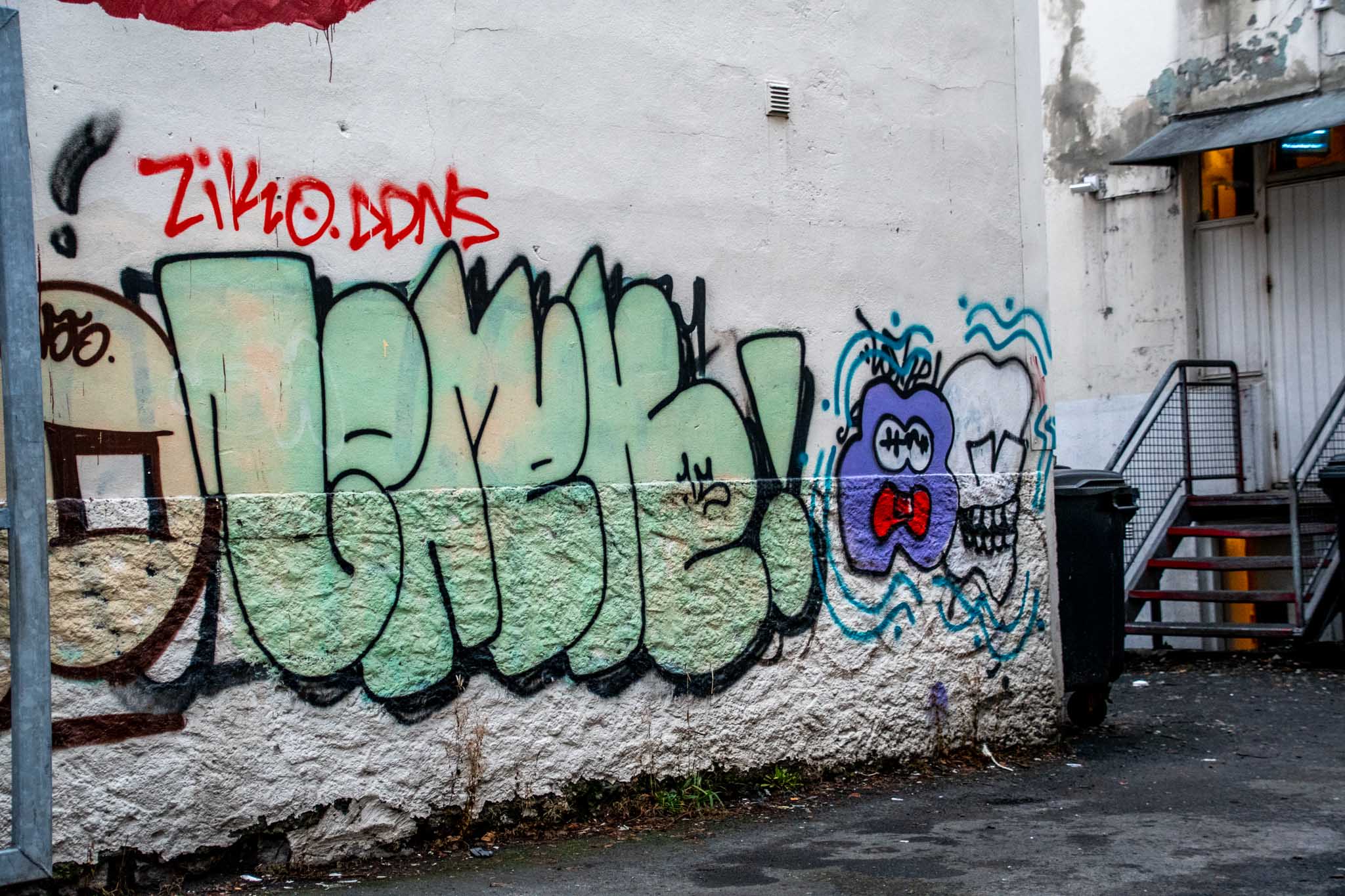 The street art movement began with basic tagging.