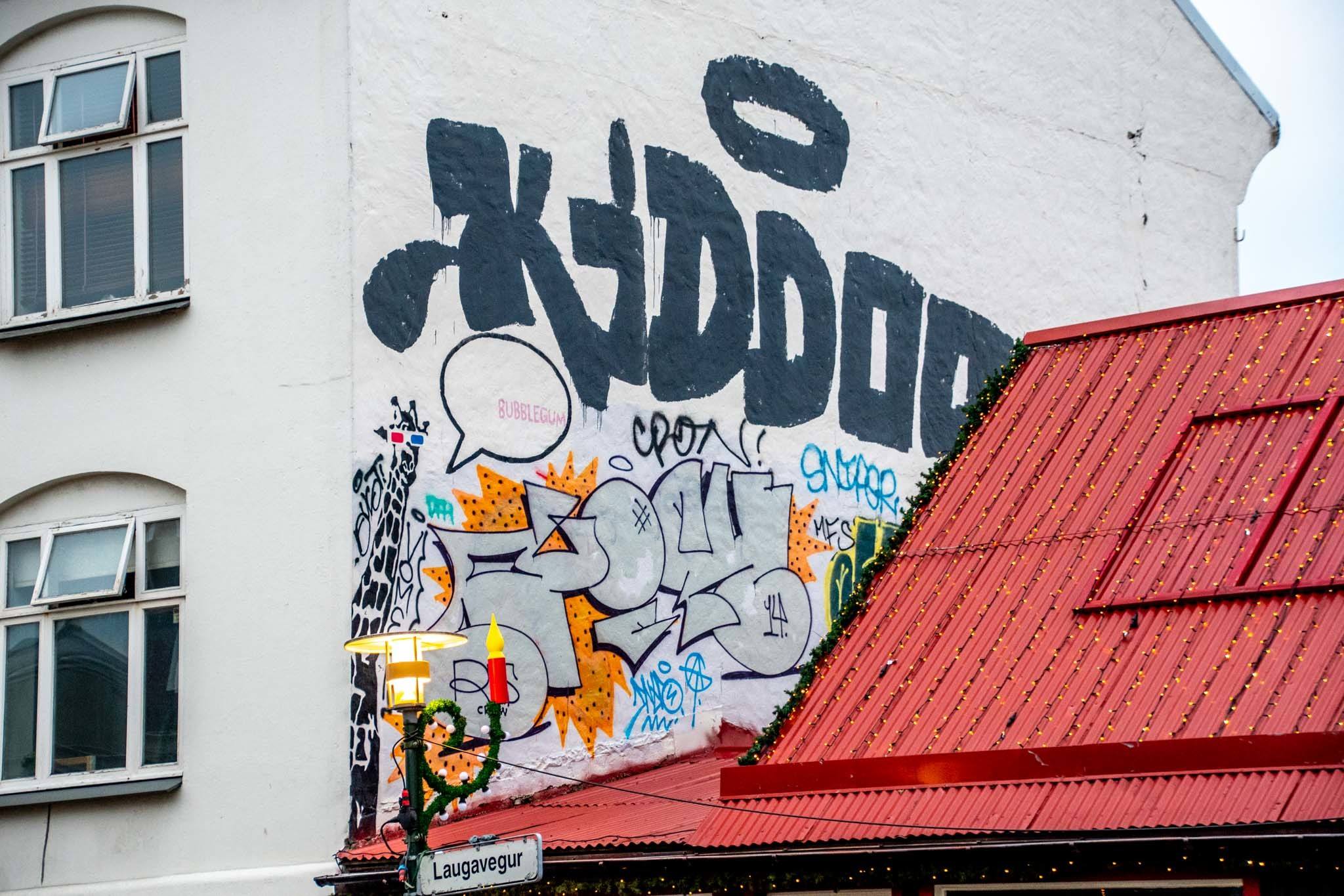 The Reykjavik street art hall of fame.